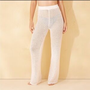 Jordan Taylor White Swim Coverup